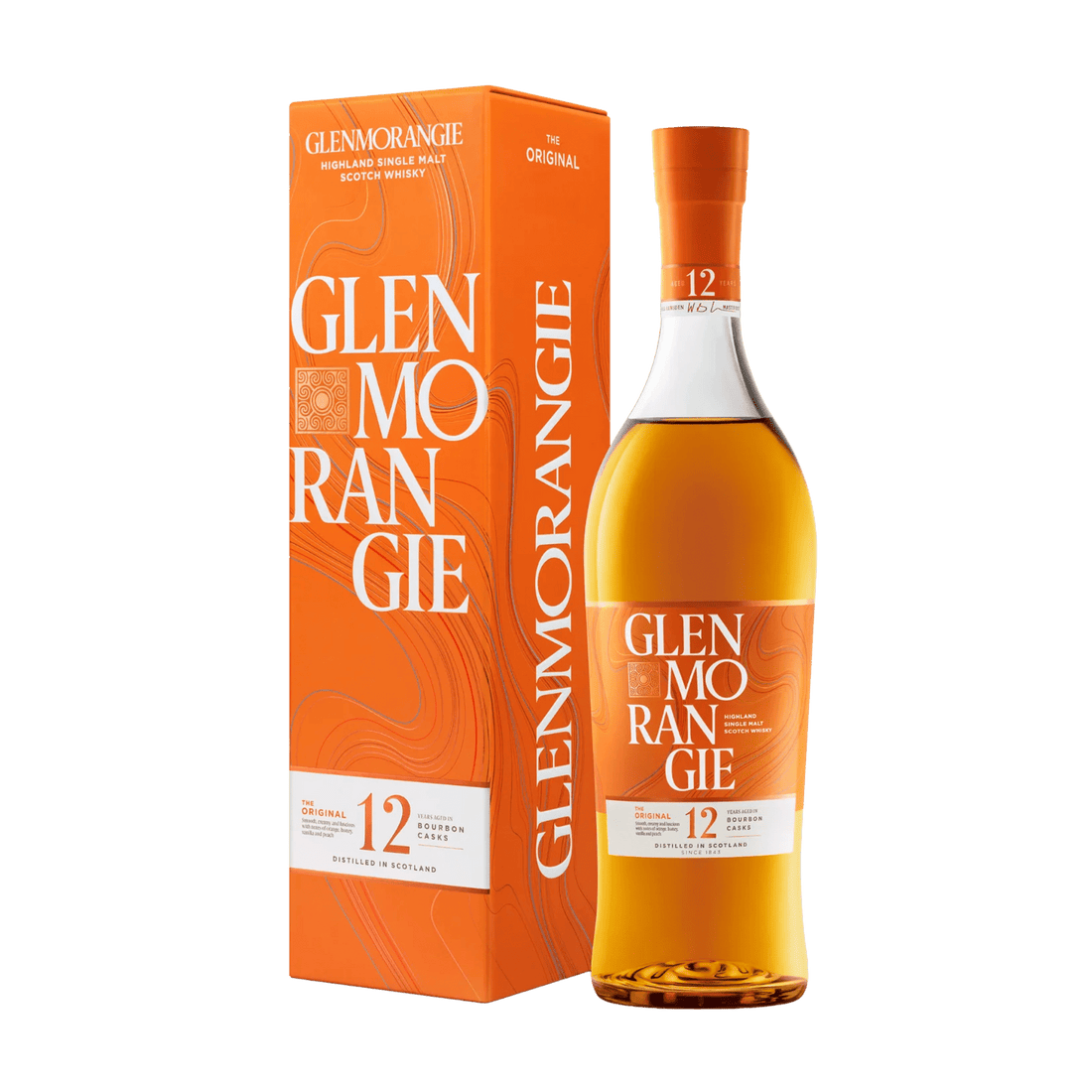 Glenmorangie Glenmorangie The Original 12 Years Old 40% med gaveæske - PremiumBottles