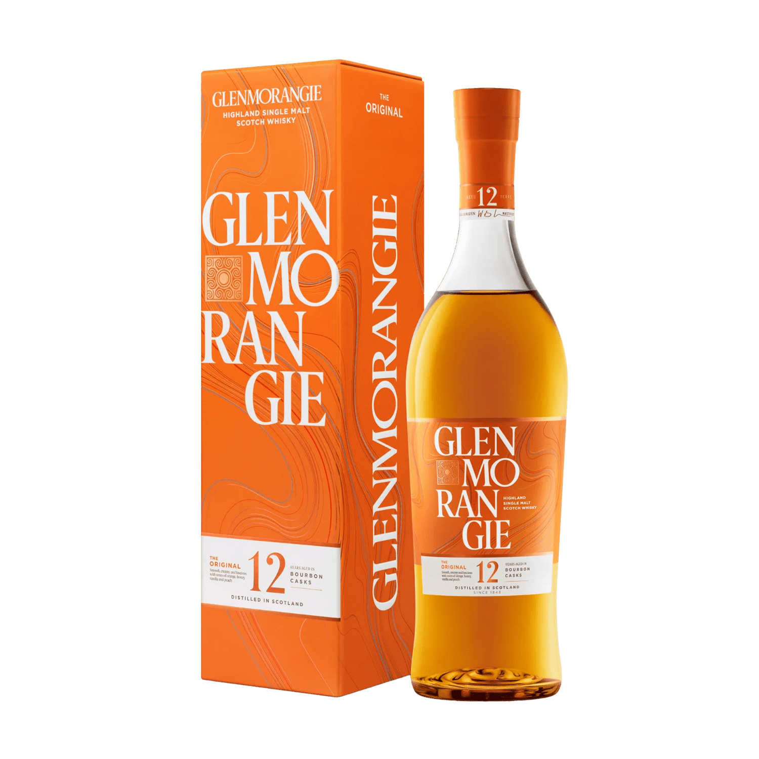 Glenmorangie Glenmorangie The Original 12 Years Old 40% med gaveæske - PremiumBottles
