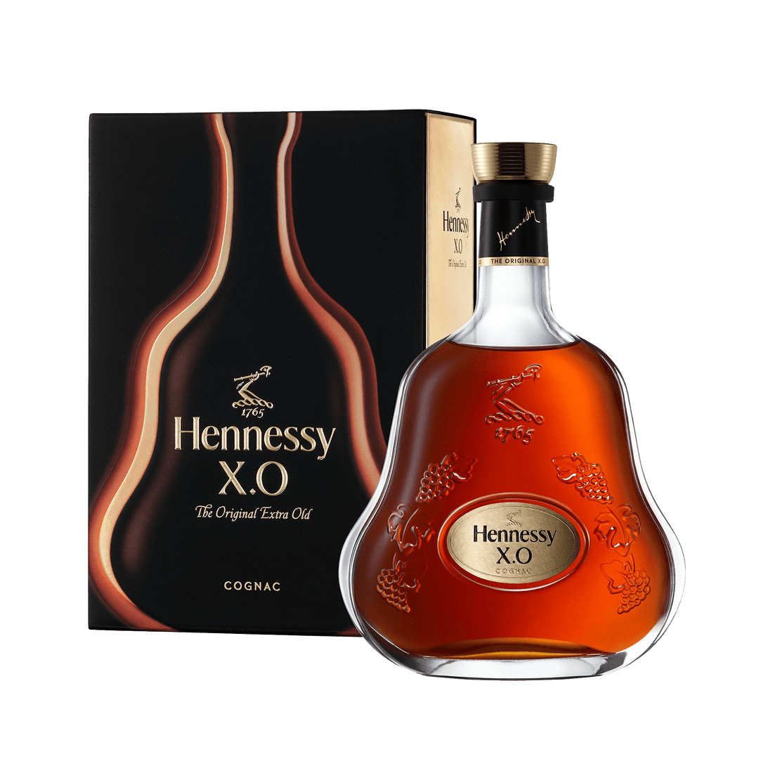 Hennessy Hennessy X.O 70 cl. med gaveæske - PremiumBottles