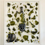 Art by Lindhage Bottle Art - Dom Pérignon Vintage 75 cl. (43cm. x 53 cm.)