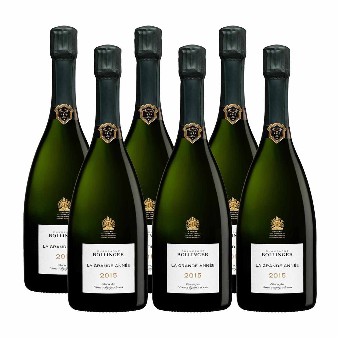 6 x Bollinger La Grande Année 2015 75 cl.