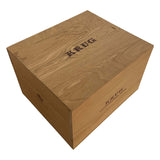 Krug Six Pack Wooden box with engraved Krug logos (6 x 75 cl.)