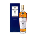 The Macallan Double Cask 18 years 2024 release 70 cl. 43% med gaveæske med to glas