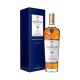 The Macallan Double Cask 18 years 2024 release 70 cl. 43% med gaveæske med to glas