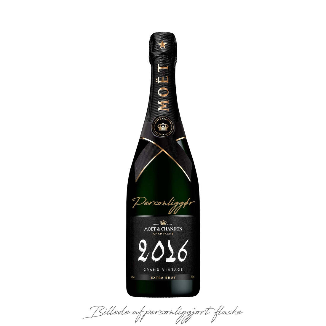 Personliggør Moët &amp; Chandon Grand Vintage 2016 75 cl.