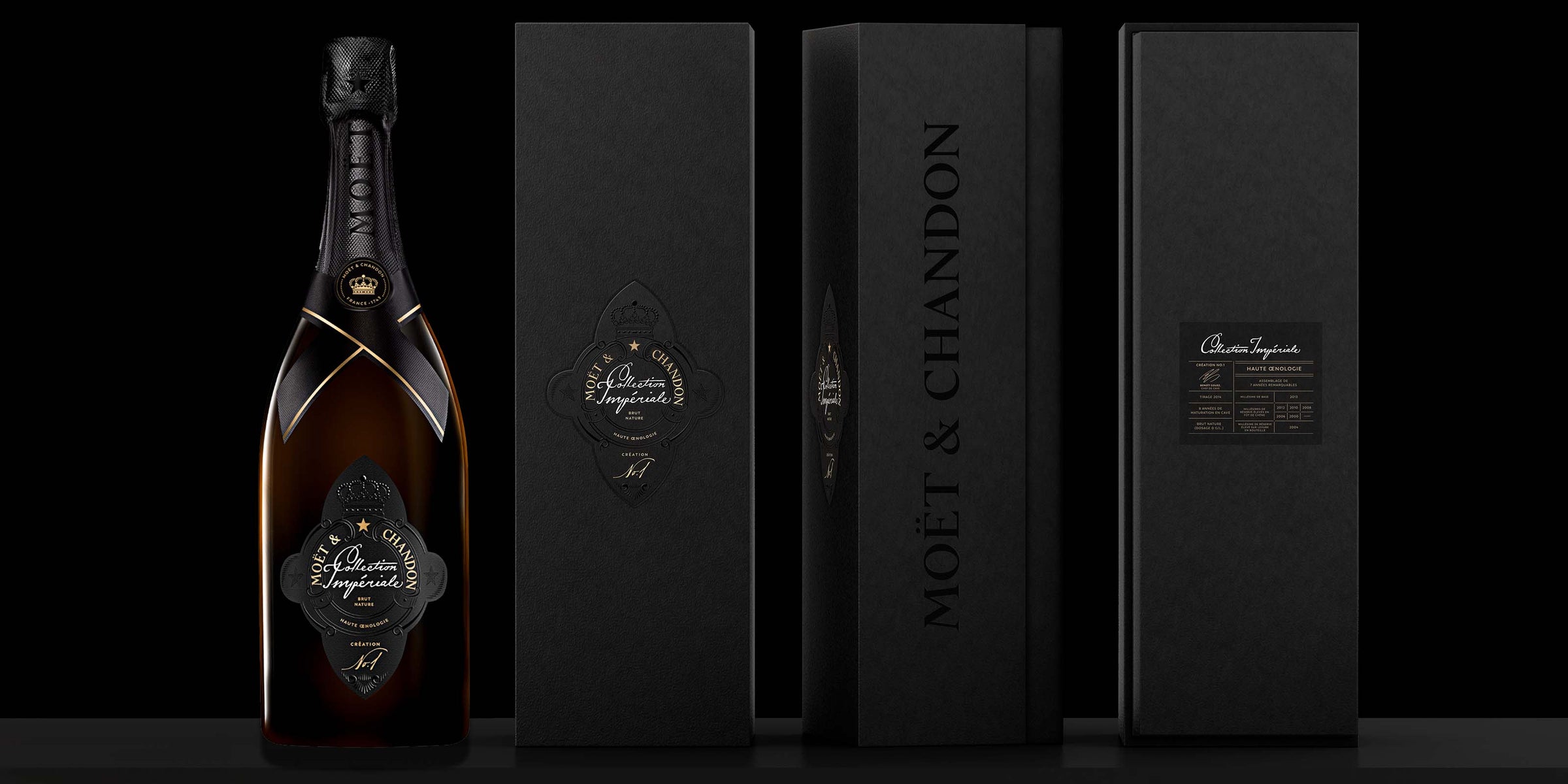 Moët & Chandon Collection Impériale Creation No.1 med gaveæske