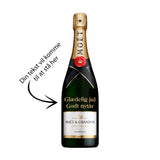 Moët & Chandon Brut Impérial NV 75 cl. (Personliggør med guldtekst)