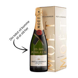Moët & Chandon Brut Impérial NV 75 cl. with gift box (Personalize with gold text)