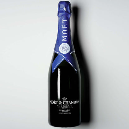 Champagne Moët Brut Imperial X Pharrell 75 cl. med gaveæske