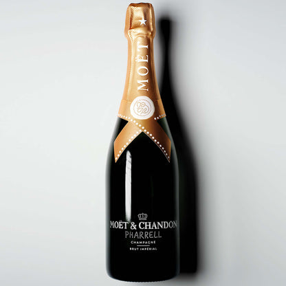 Champagne Moët Brut Imperial X Pharrell 75 cl. med gaveæske