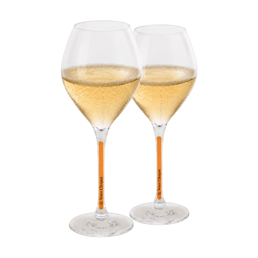 Champagne Veuve Clicquot Extra Brut Extra Old 5, 75 cl. (4 stk. + 2 Veuve Clicquot glas)