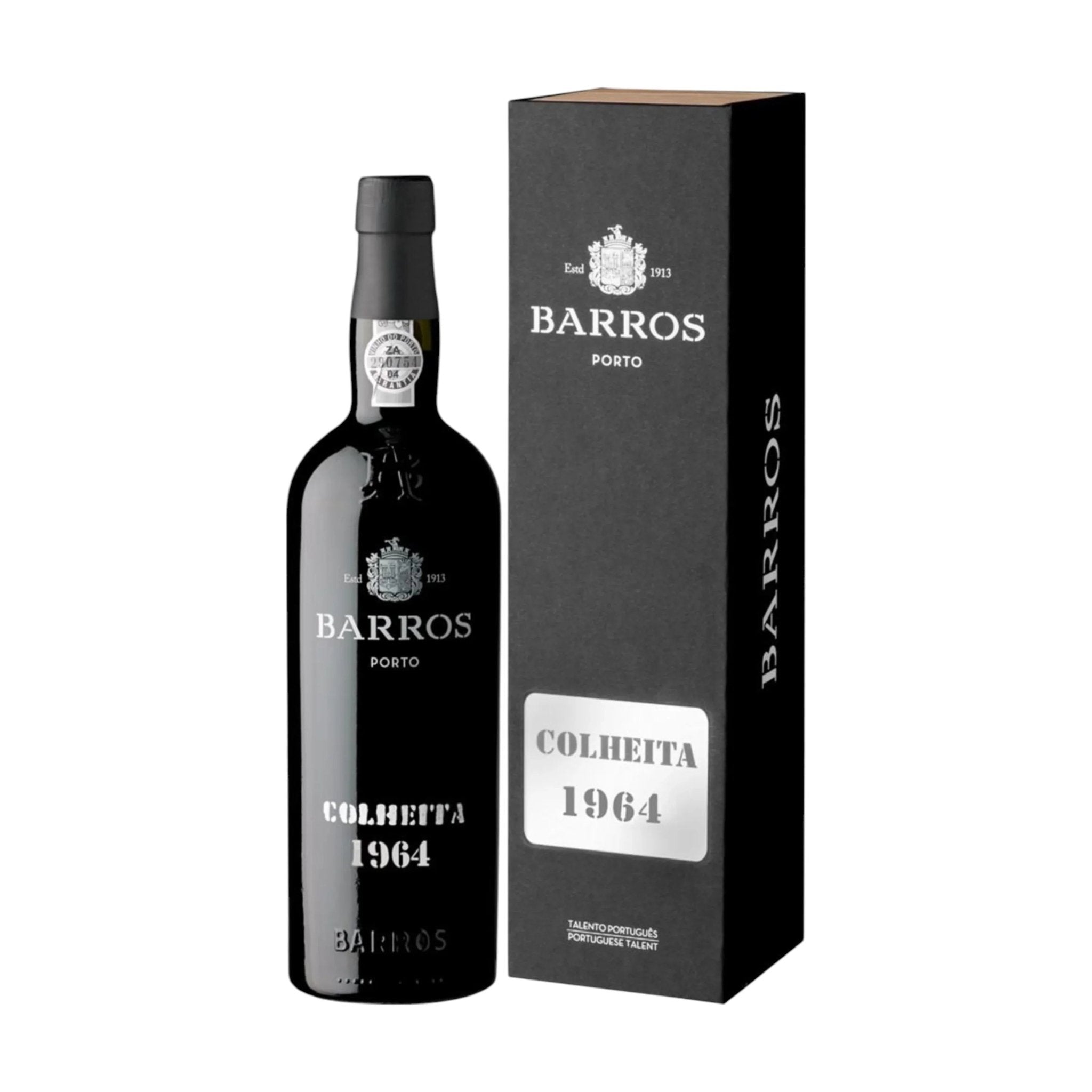 Barros Barros Colheita Port 1964 Bottled 2024 75 cl. 20% med gaveæske - PremiumBottles
