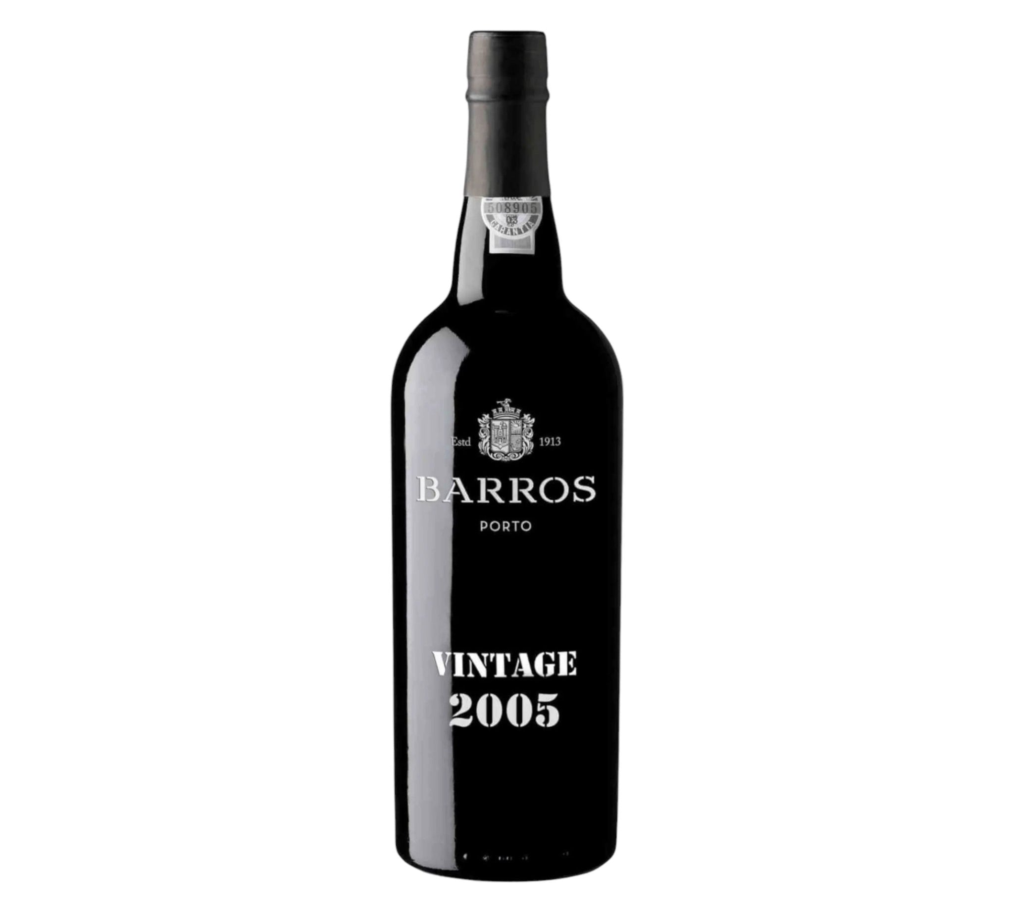 Barros Barros Vintage Port 2005 75 cl. 20% i trækasse - PremiumBottles