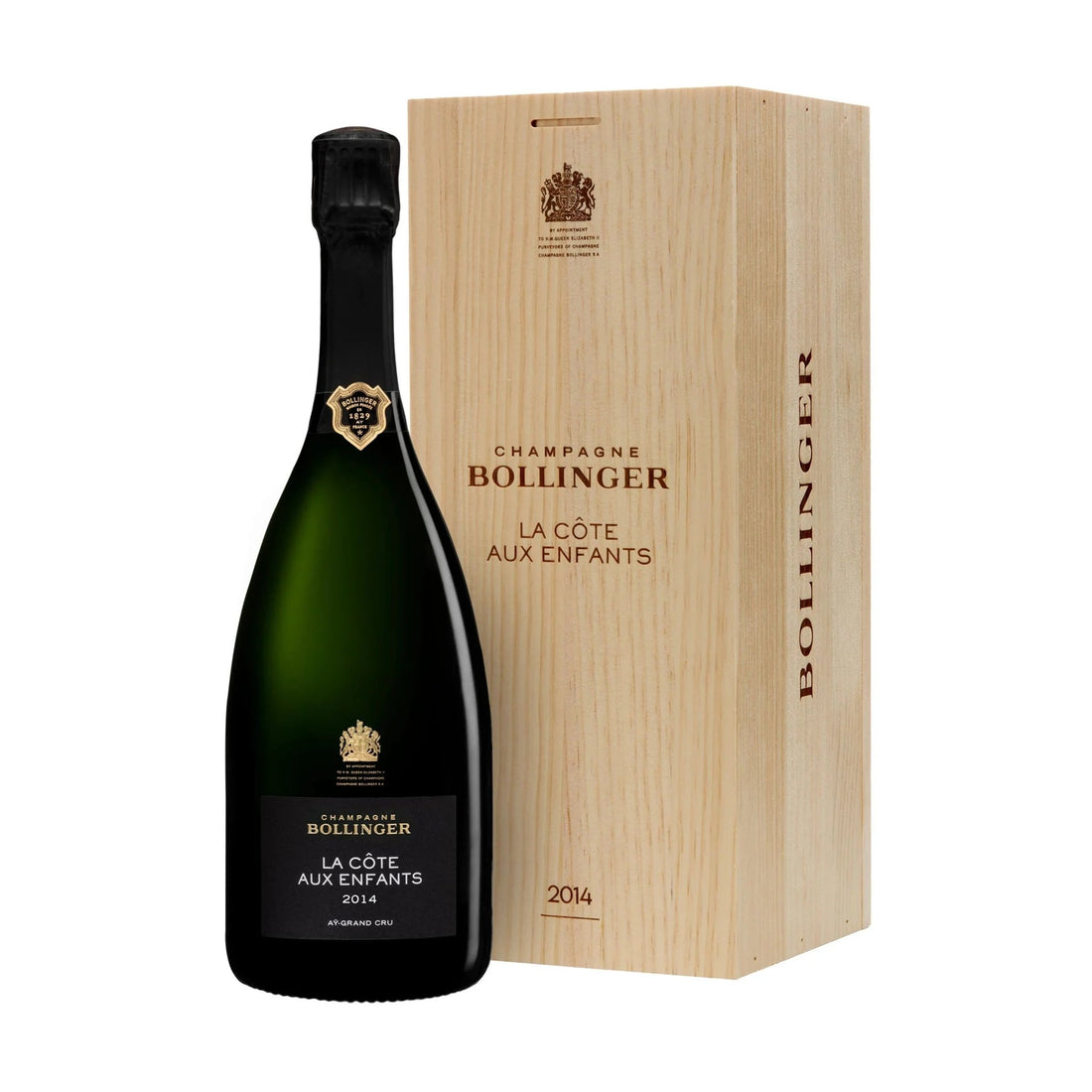 Bollinger Bollinger La Cote aux Enfants Vintage 2014 (100% Pinot Noir) 75 cl. i trækasse - PremiumBottles