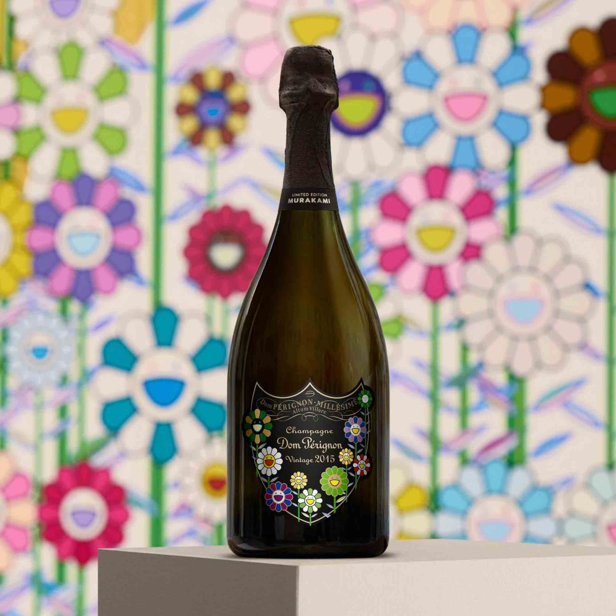 Dom Pérignon Vintage 2015 X Takashi Murakami 75 cl. med gaveæske