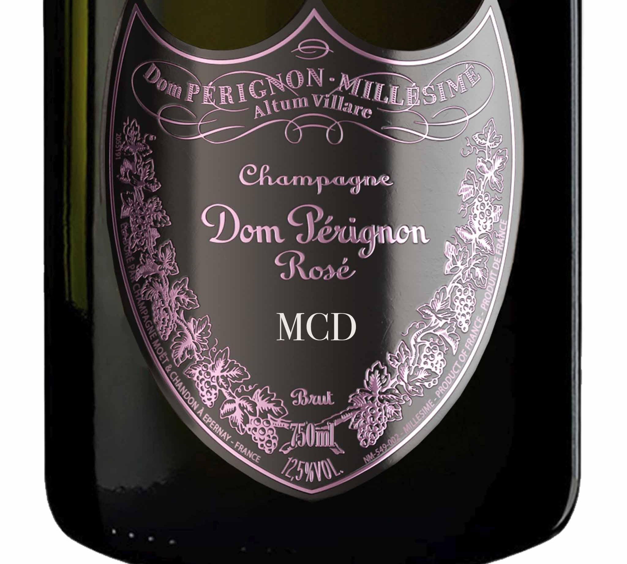 Dom Pérignon Personliggør Dom Pérignon Rosé Vintage 2009 75 cl. med gaveæske - PremiumBottles