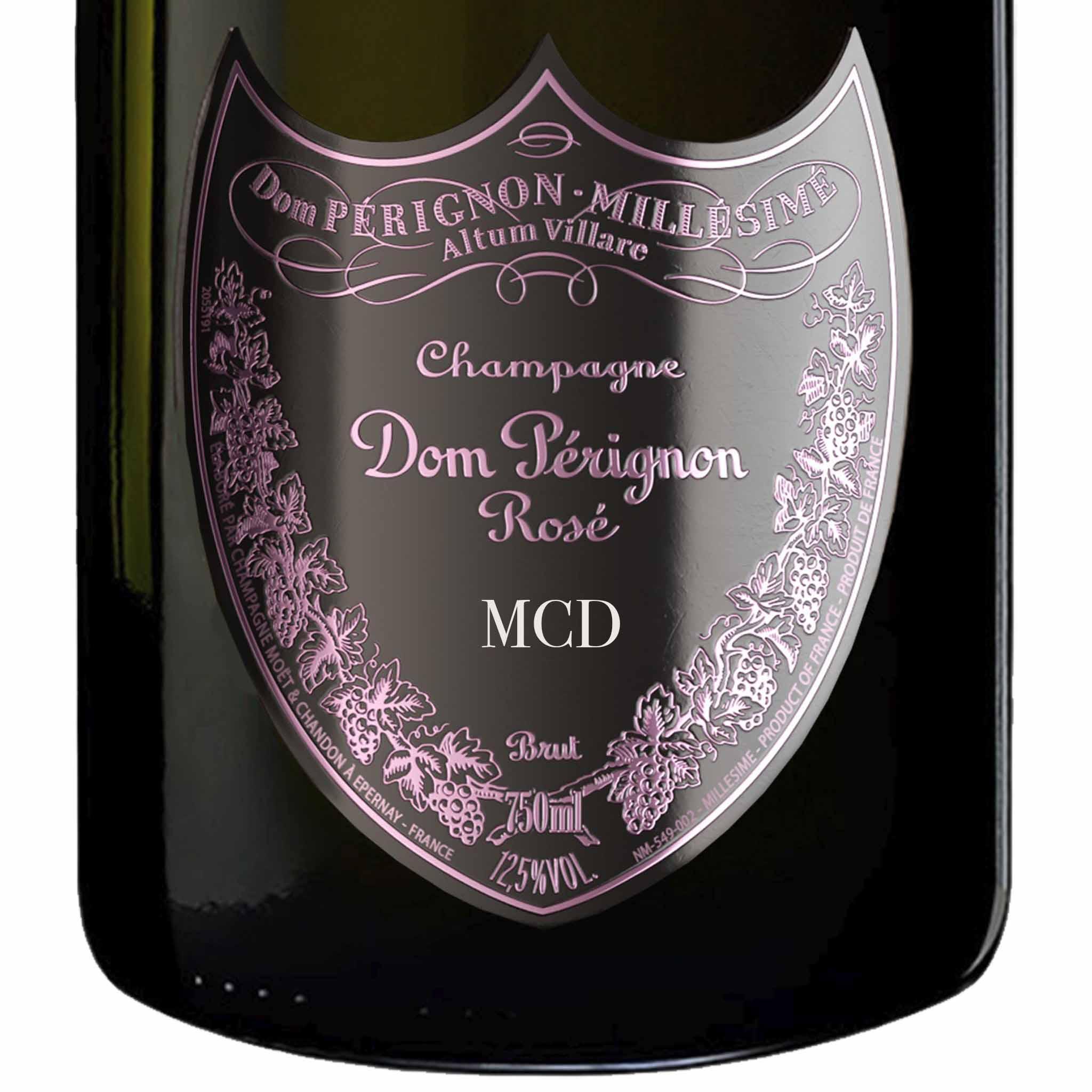 Dom Pérignon Personliggør Dom Pérignon Rosé Vintage 2009 75 cl. med gaveæske - PremiumBottles