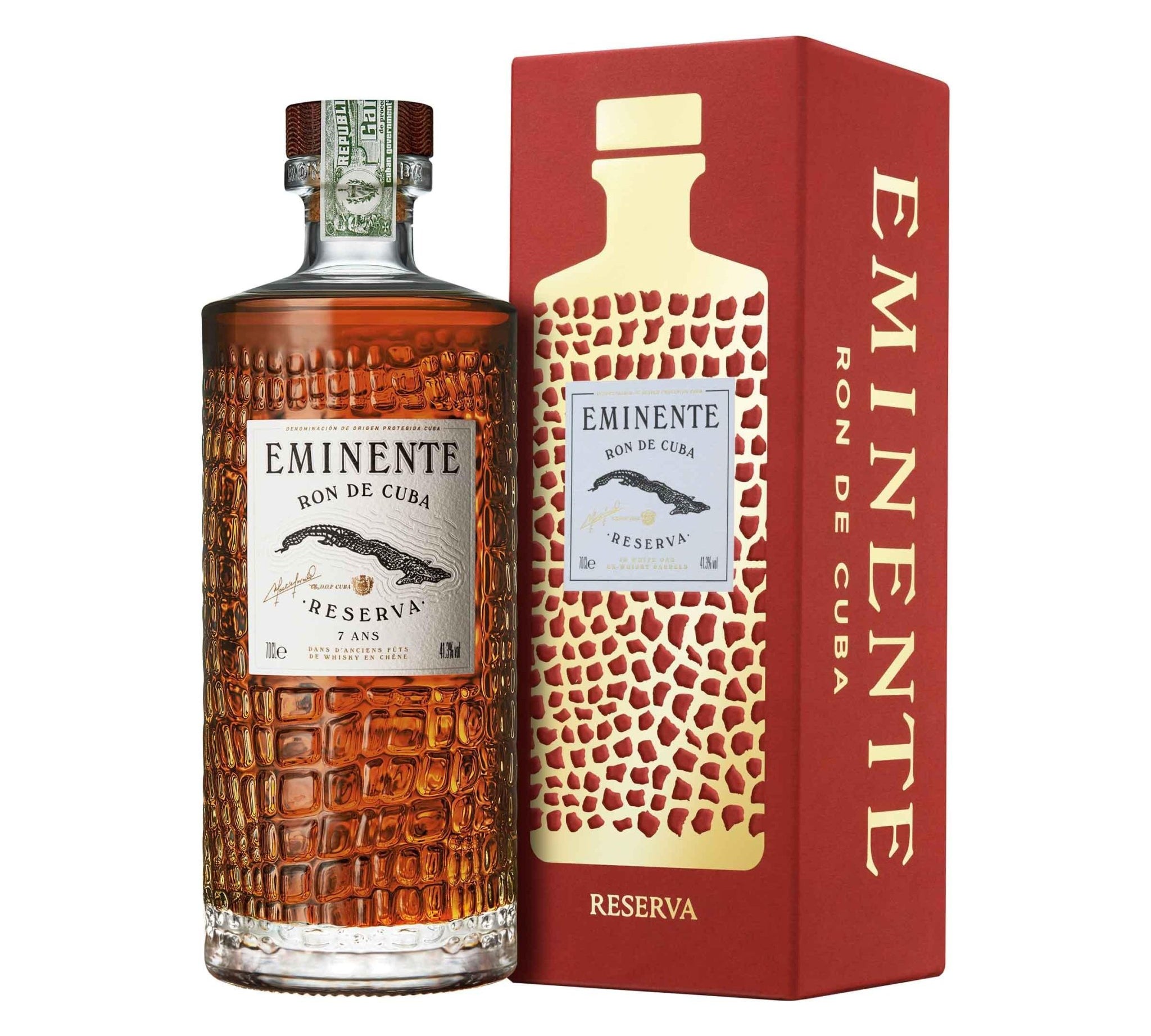 Eminente Eminente Reserva Aged 7 Years Rom 70 cl. 41,3% med gaveæske - PremiumBottles