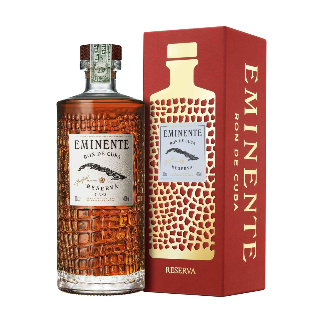 Eminente Eminente Reserva Aged 7 Years Rom 70 cl. 41,3% med gaveæske - PremiumBottles