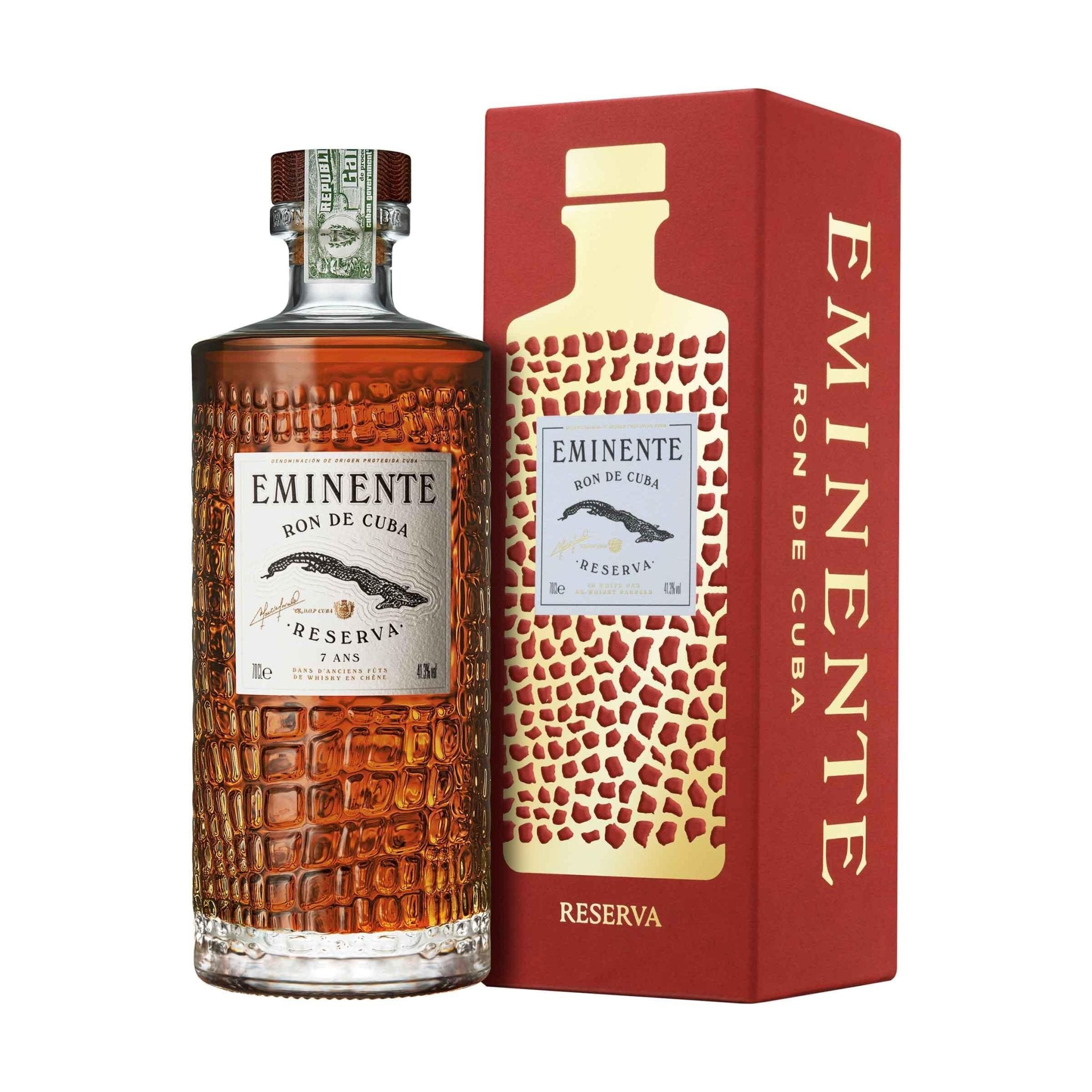 Eminente Eminente Reserva Aged 7 Years Rom 70 cl. 41,3% med gaveæske - PremiumBottles