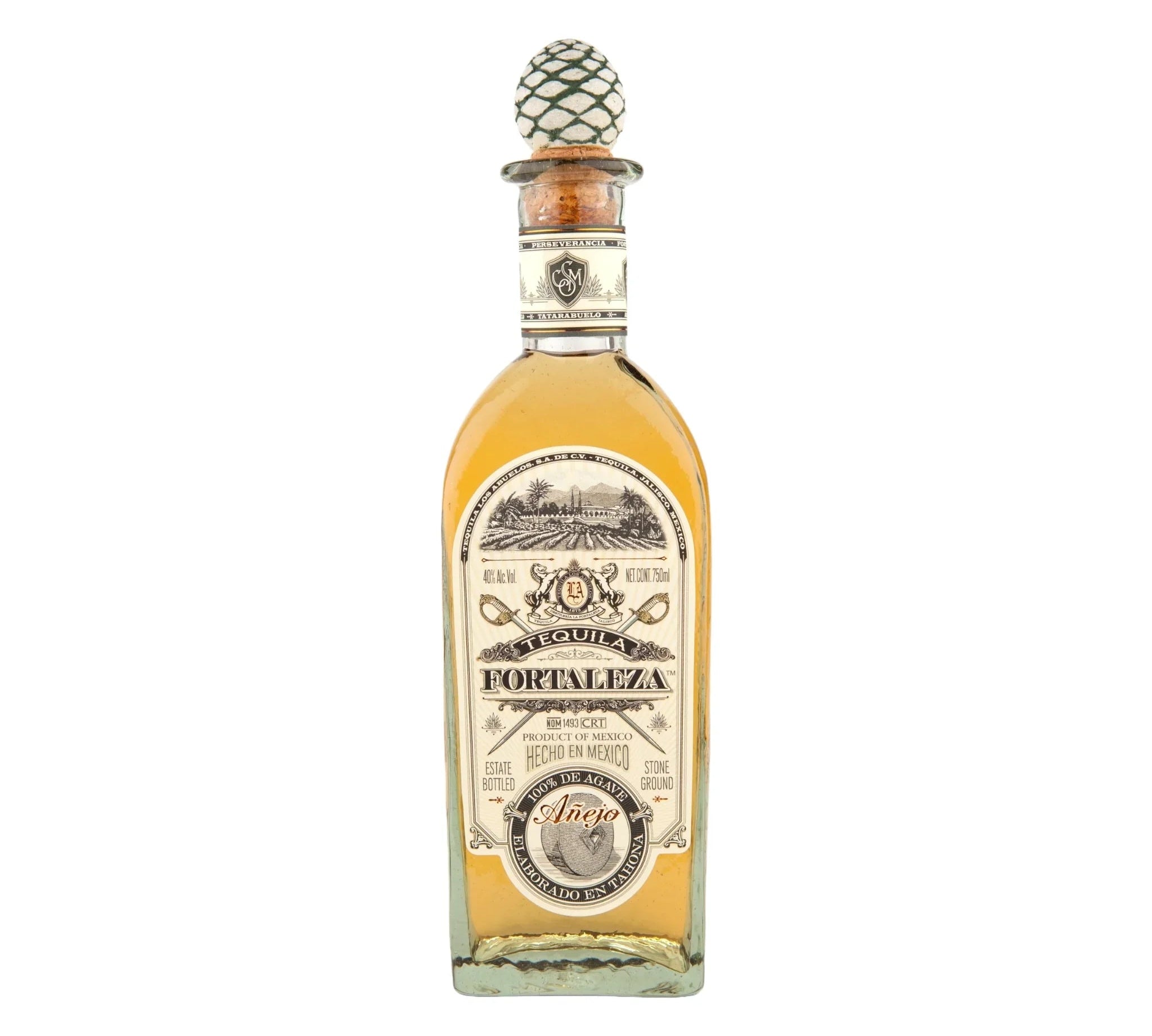 Fortaleza Fortaleza Añejo Tequila 40% 70 cl. - PremiumBottles