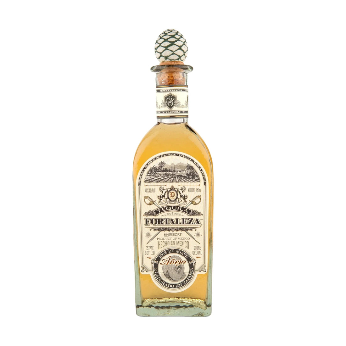 Fortaleza Fortaleza Añejo Tequila 40% 70 cl. - PremiumBottles