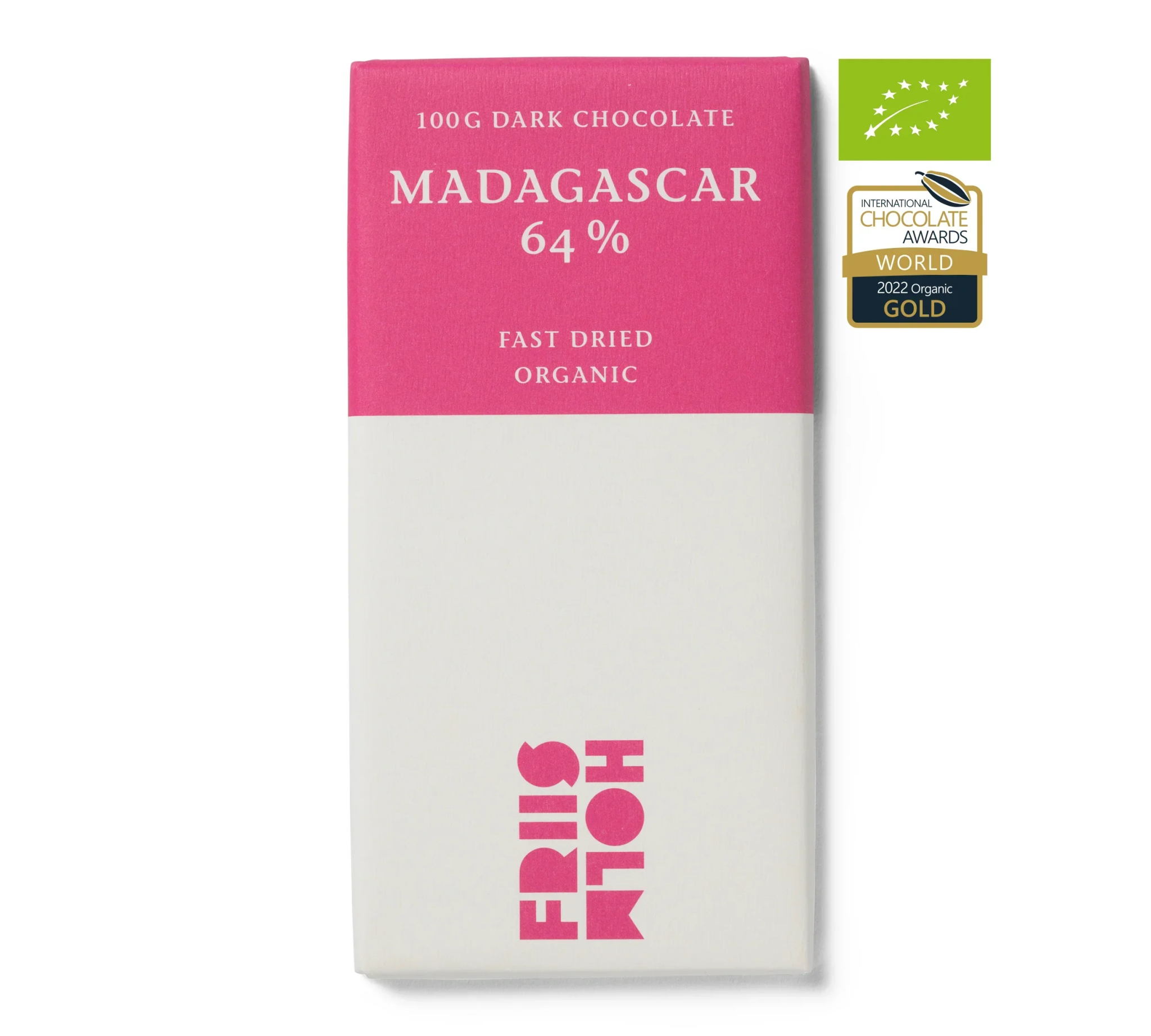Friis - Holm Friis - Holm Madagascar 64% Fast Dried, 100 gram Økologisk - PremiumBottles