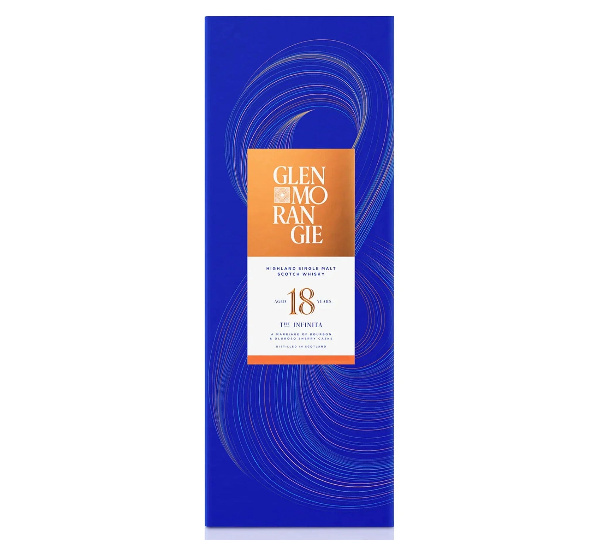 Glenmorangie Glenmorangie 18 Years Old 70 cl. 43% med gaveæske (inkl. to glas) - PremiumBottles