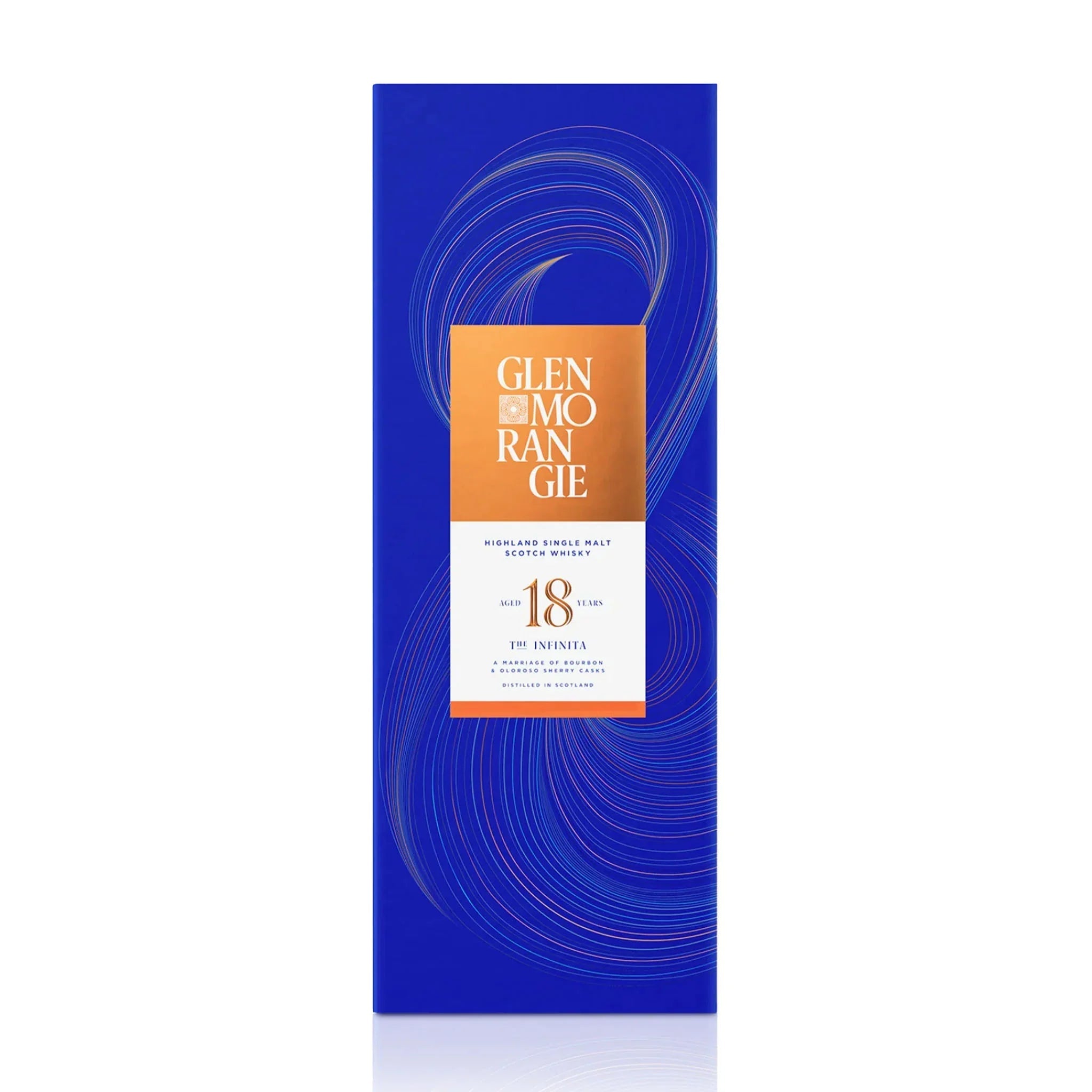 Glenmorangie Glenmorangie 18 Years Old 70 cl. 43% med gaveæske (inkl. to glas) - PremiumBottles