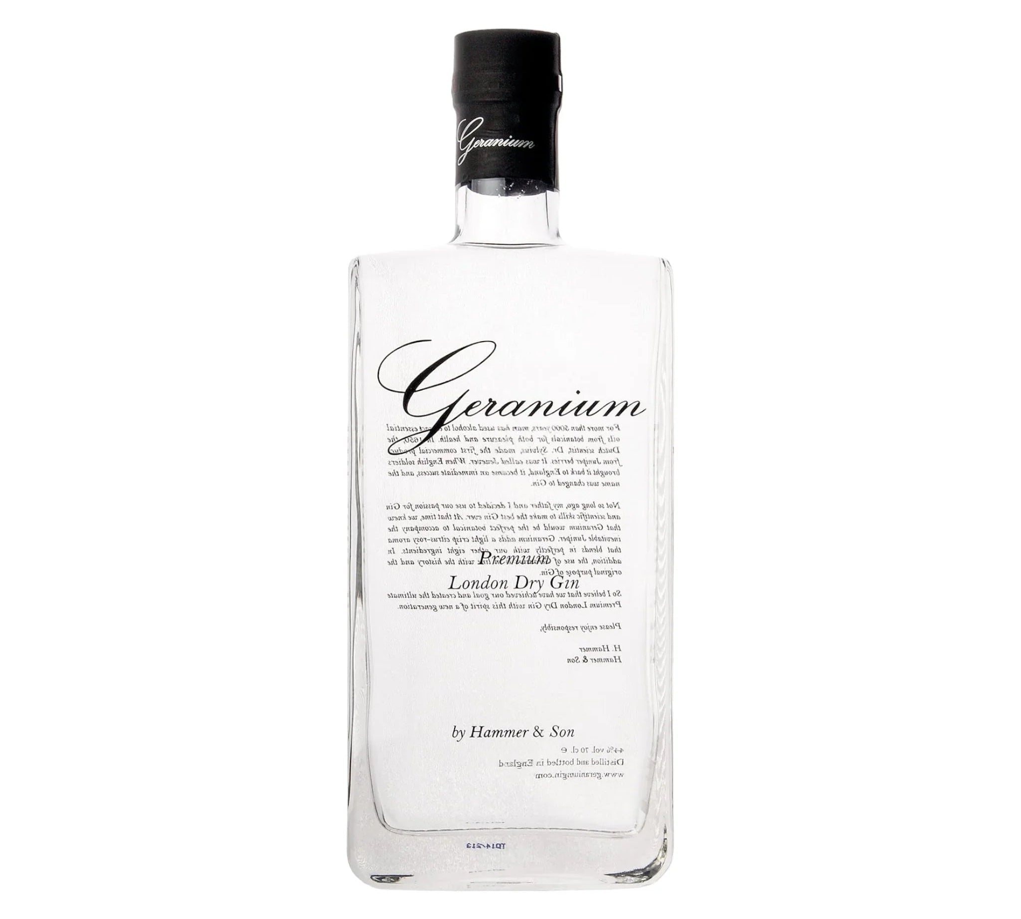 Hammer & Son Hammer & Son Geranium Gin 44% 70 cl. - PremiumBottles