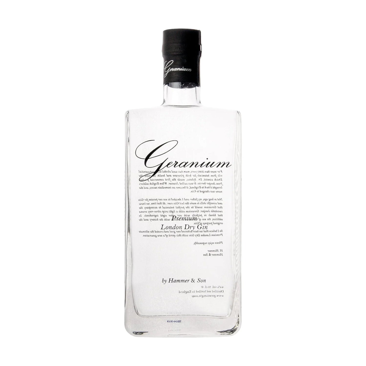 Hammer &amp; Son Hammer &amp; Son Geranium Gin 44% 70 cl. - PremiumBottles