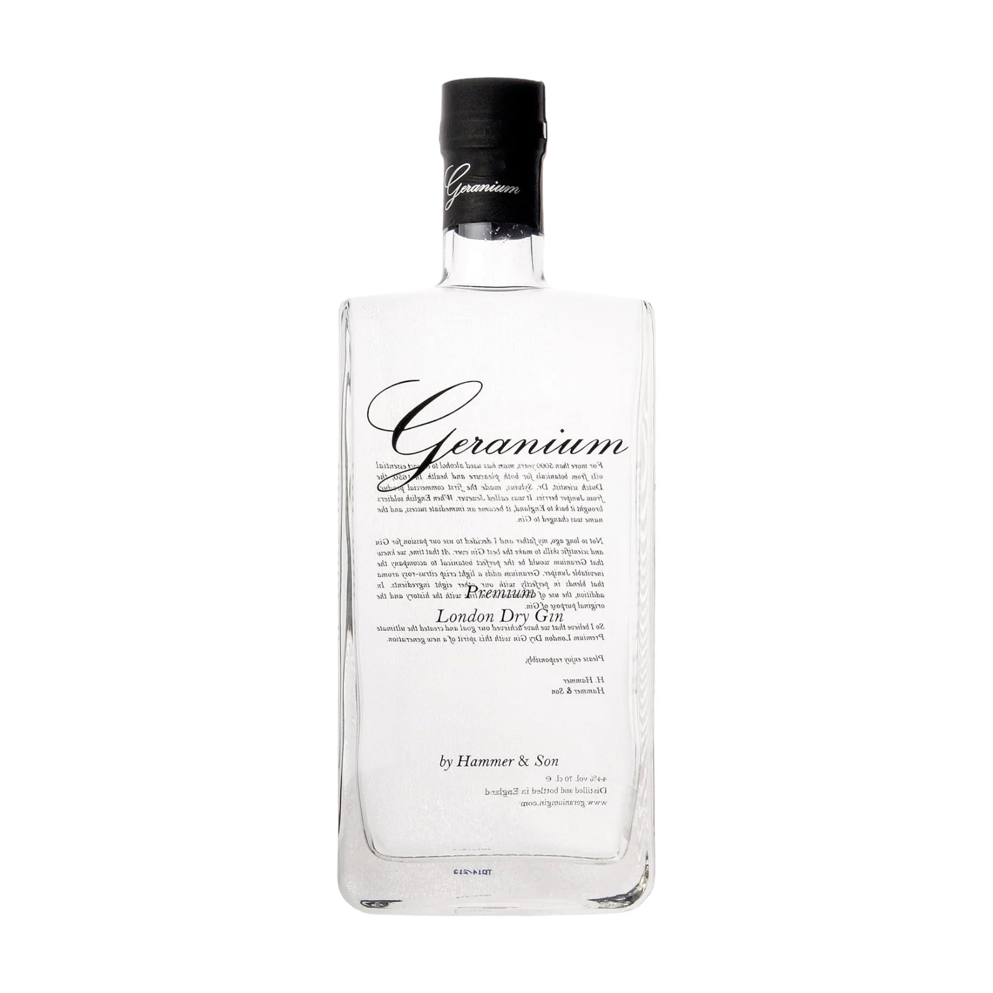 Hammer &amp; Son Hammer &amp; Son Geranium Gin 44% 70 cl. - PremiumBottles