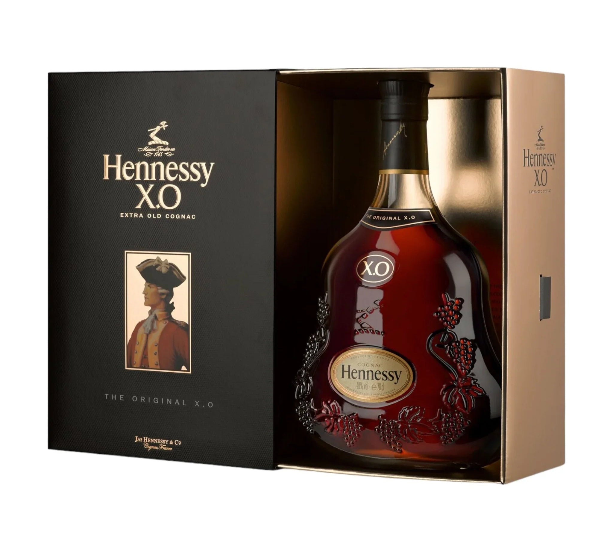 Hennessy Hennessy X.O 70 cl. med gaveæske - PremiumBottles
