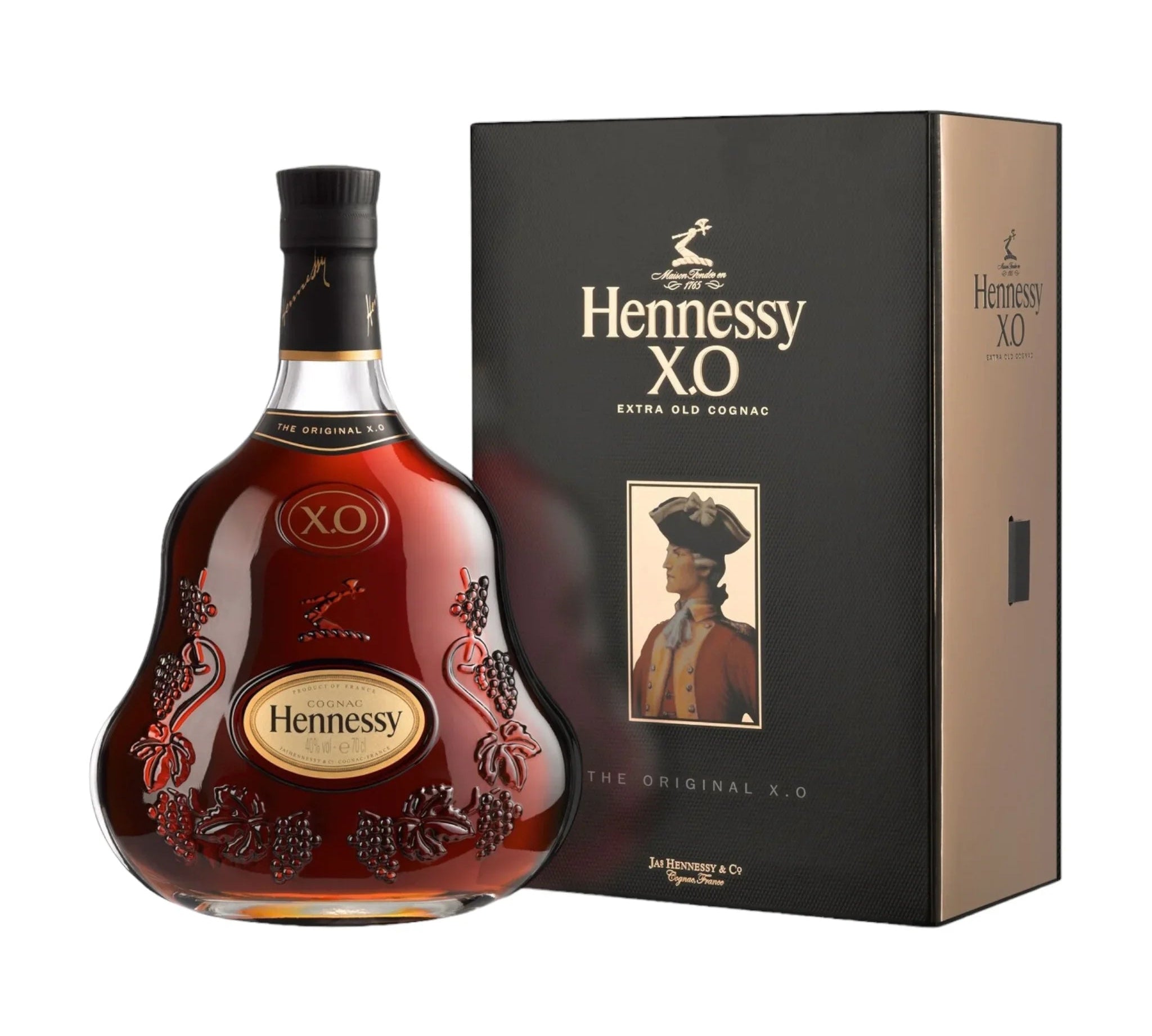 Hennessy Hennessy X.O 70 cl. med gaveæske - PremiumBottles