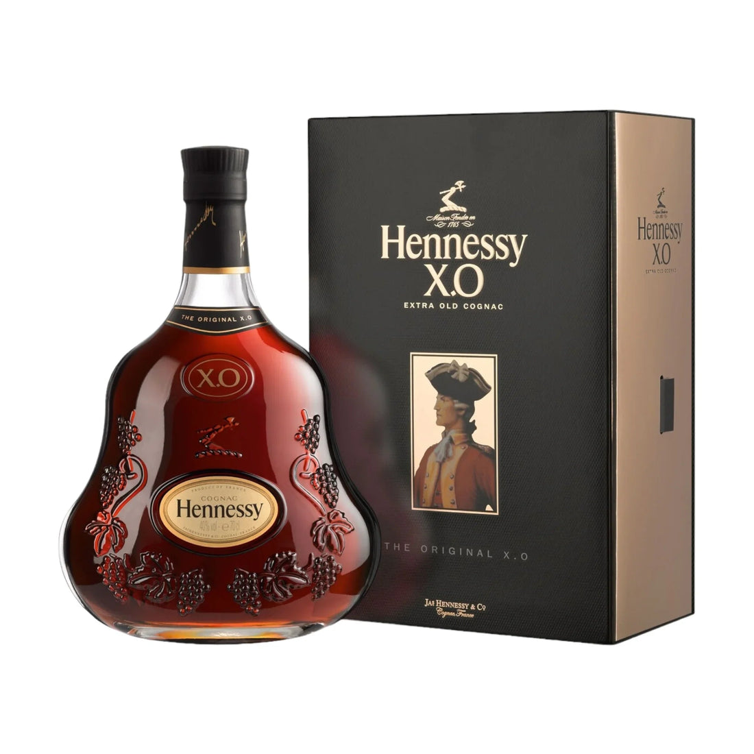 Hennessy Hennessy X.O 70 cl. med gaveæske - PremiumBottles