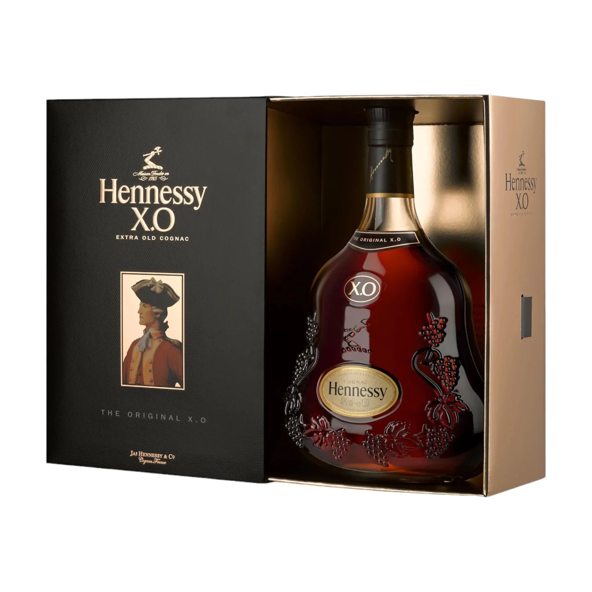 Hennessy Hennessy X.O Magnum 150 cl. med gaveæske - PremiumBottles