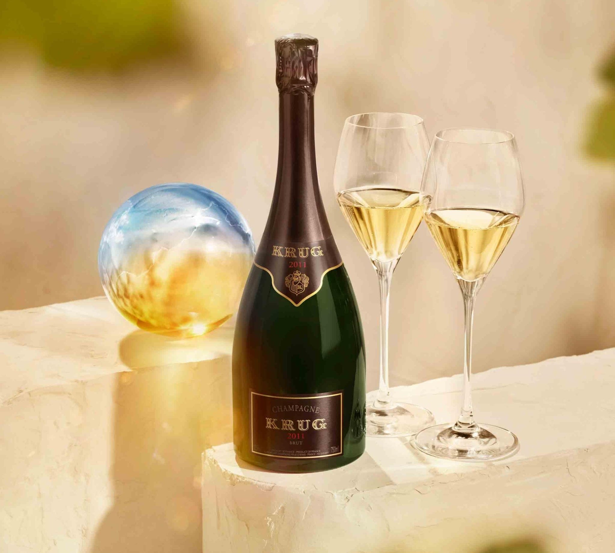 Krug Krug 2011 Blanc Brut 75 cl. inkl. 2 The Joseph, Krug Champagneglas - PremiumBottles