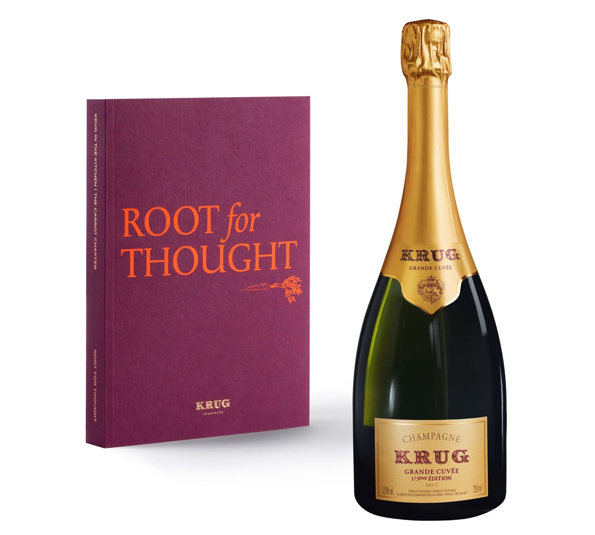 Krug KRUG Grande Cuvée 173ème Édition 75 cl. inkl. lancerings gave (kogebog) - PremiumBottles