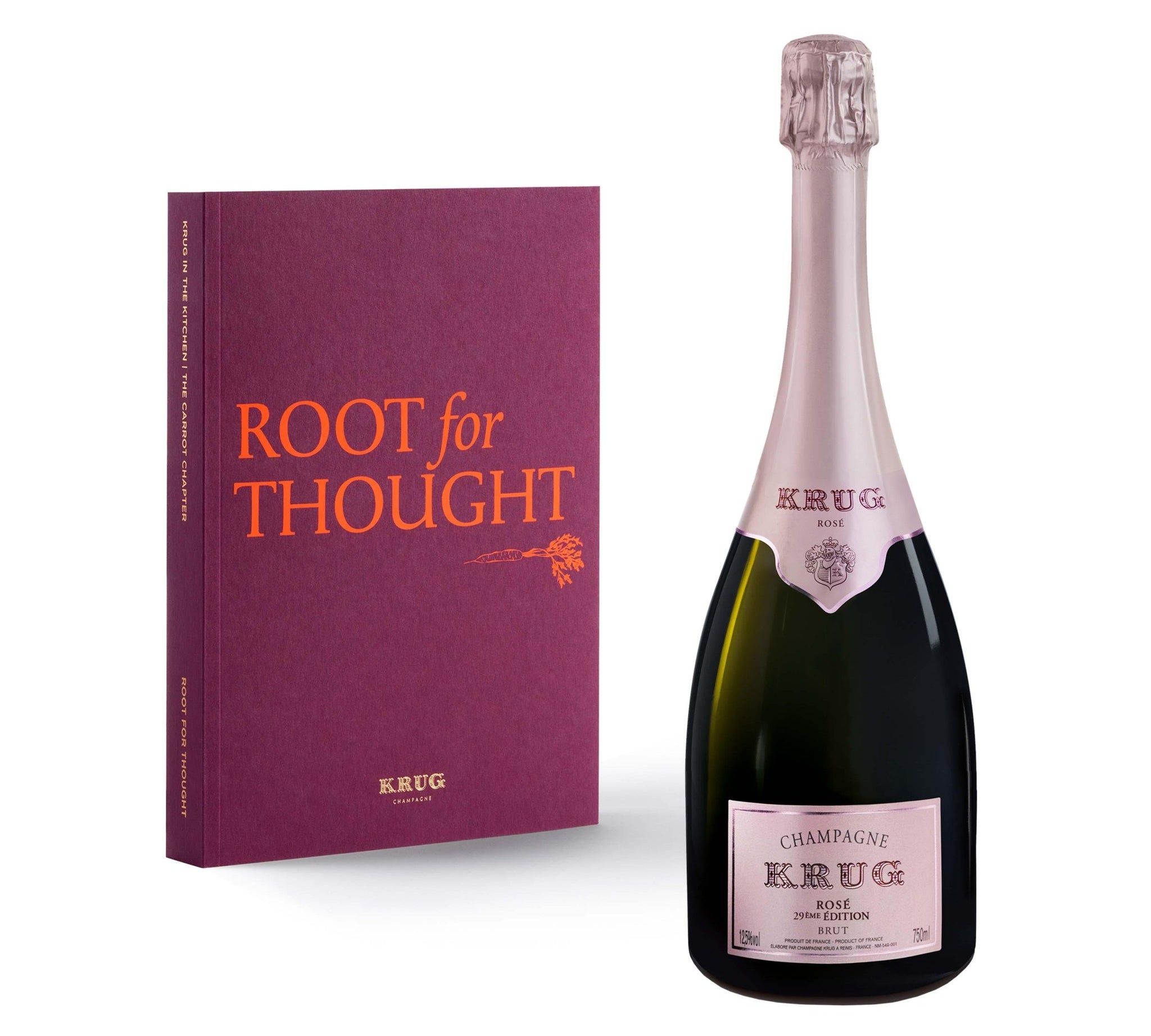 Krug Krug Rosé 29ème Édition Brut NV 75 cl. inkl. lancerings gave (kogebog) - PremiumBottles