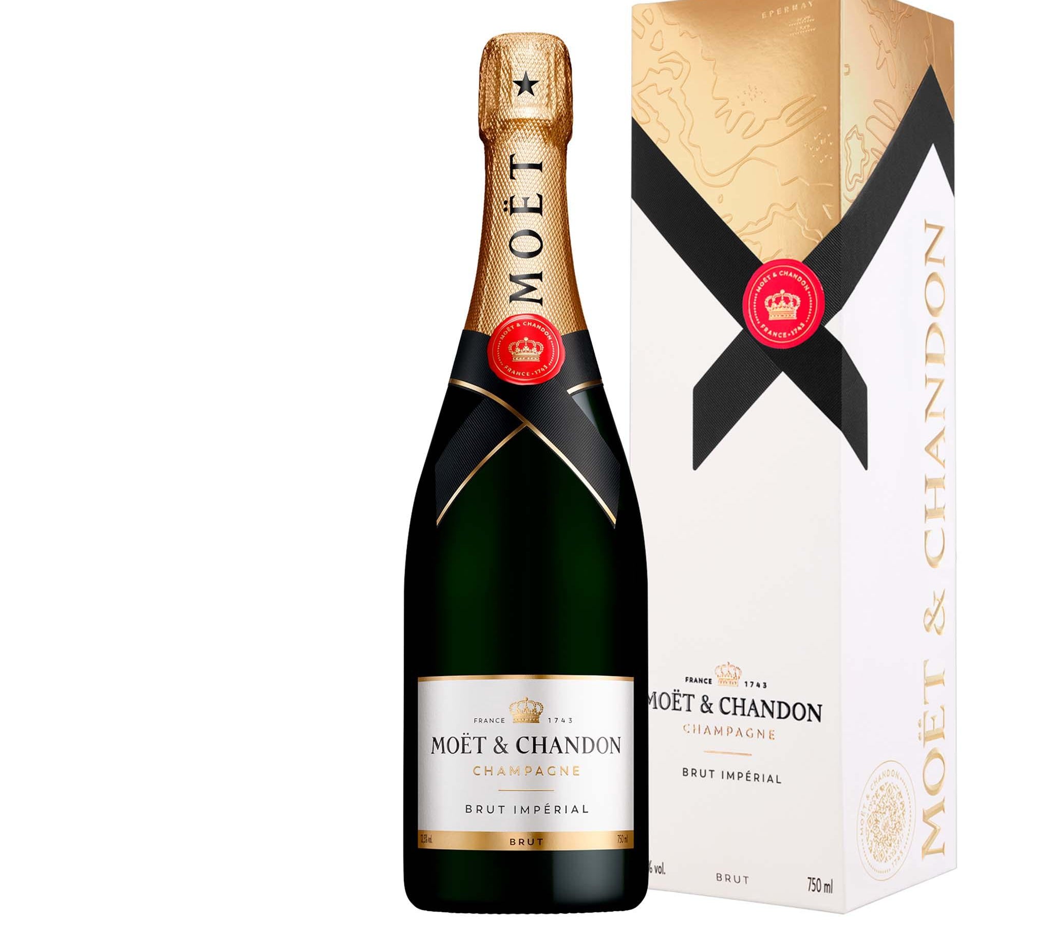 Moët & Chandon Moët & Chandon Brut Impérial NV 75 cl. med gaveæske - PremiumBottles