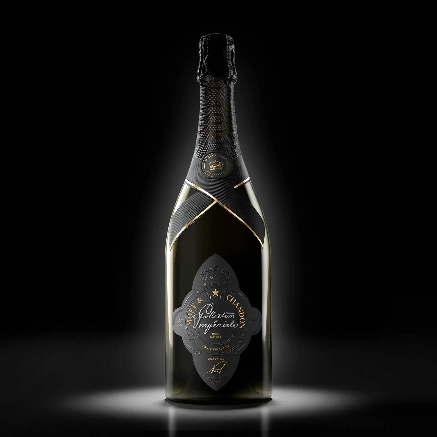 Moët &amp; Chandon Moët &amp; Chandon Collection Impériale Creation No.1, 75 cl. med gaveæske - PremiumBottles