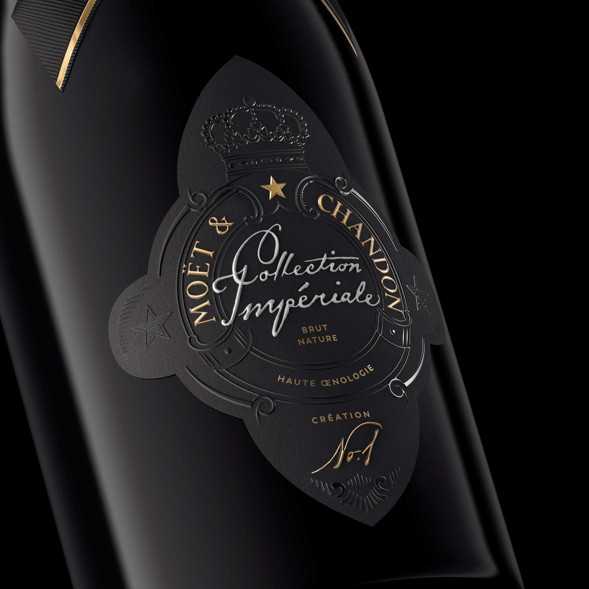 Moët &amp; Chandon Moët &amp; Chandon Collection Impériale Creation No.1, 75 cl. med gaveæske - PremiumBottles
