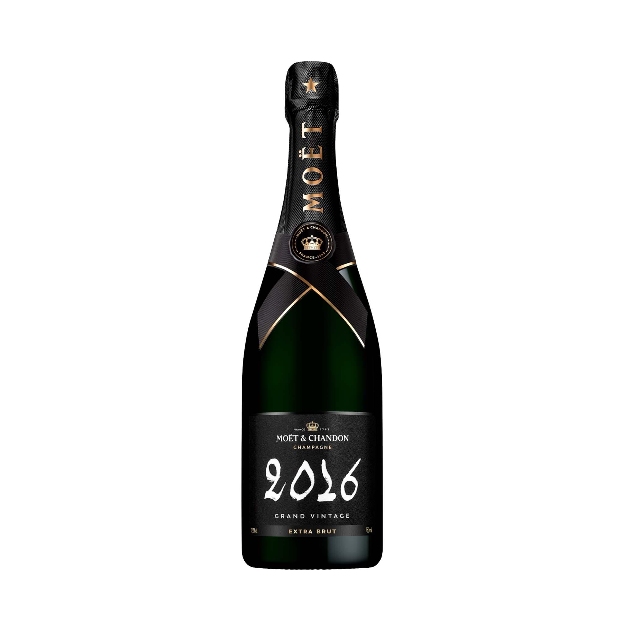Moët & Chandon Moët & Chandon Grand Vintage 2016 75 cl. inkl. to MOËT Signature Glas - PremiumBottles