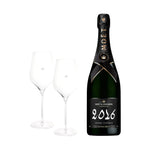 Moët & Chandon Moët & Chandon Grand Vintage 2016 75 cl. inkl. to MOËT Signature Glas - PremiumBottles