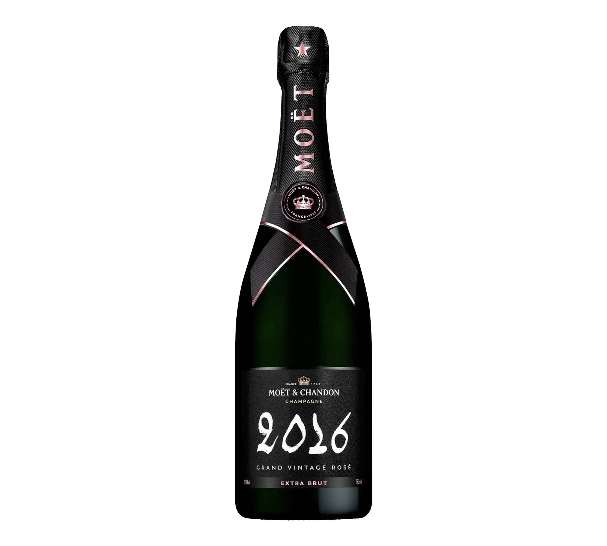 Moët & Chandon Moët & Chandon Grand Vintage 2016 Rosé 75 cl. inkl. to MOËT Signature Glas - PremiumBottles