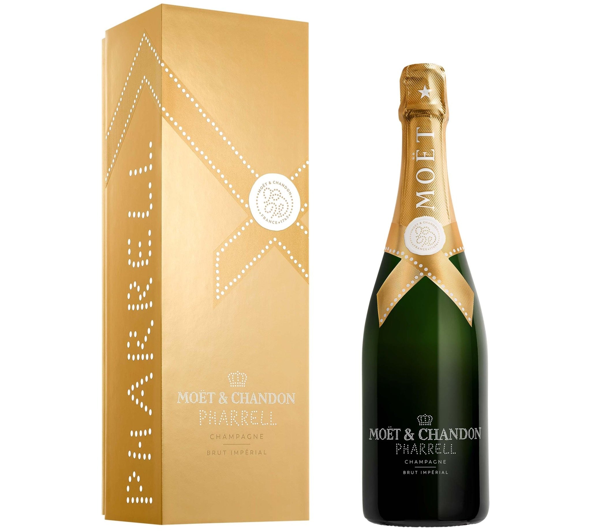 Moët & Chandon Moët & Chandon x Pharrell Williams Limited Edition Brut Impérial 75 cl. i gaveæske - PremiumBottles