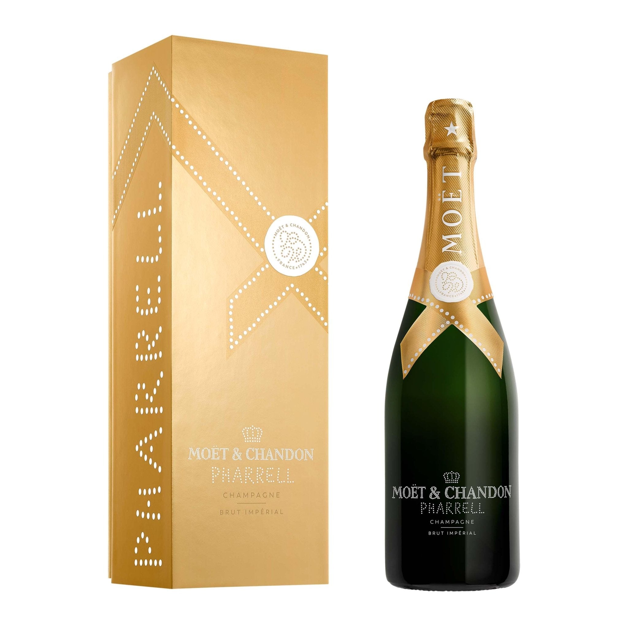Moët & Chandon Moët & Chandon x Pharrell Williams Limited Edition Brut Impérial 75 cl. i gaveæske - PremiumBottles