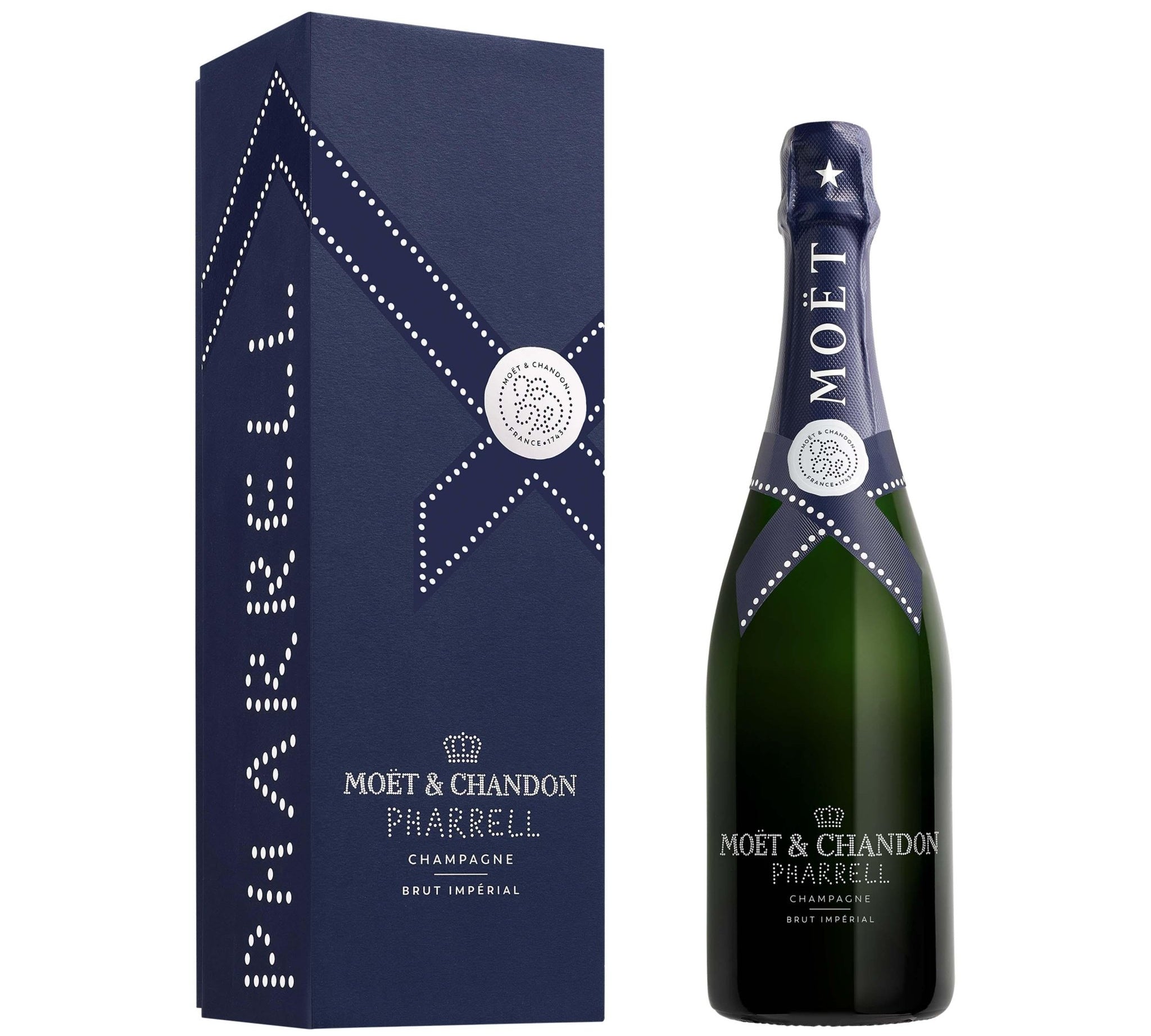 Moët & Chandon Moët & Chandon x Pharrell Williams Limited Edition Brut Impérial 75 cl. i gaveæske - PremiumBottles