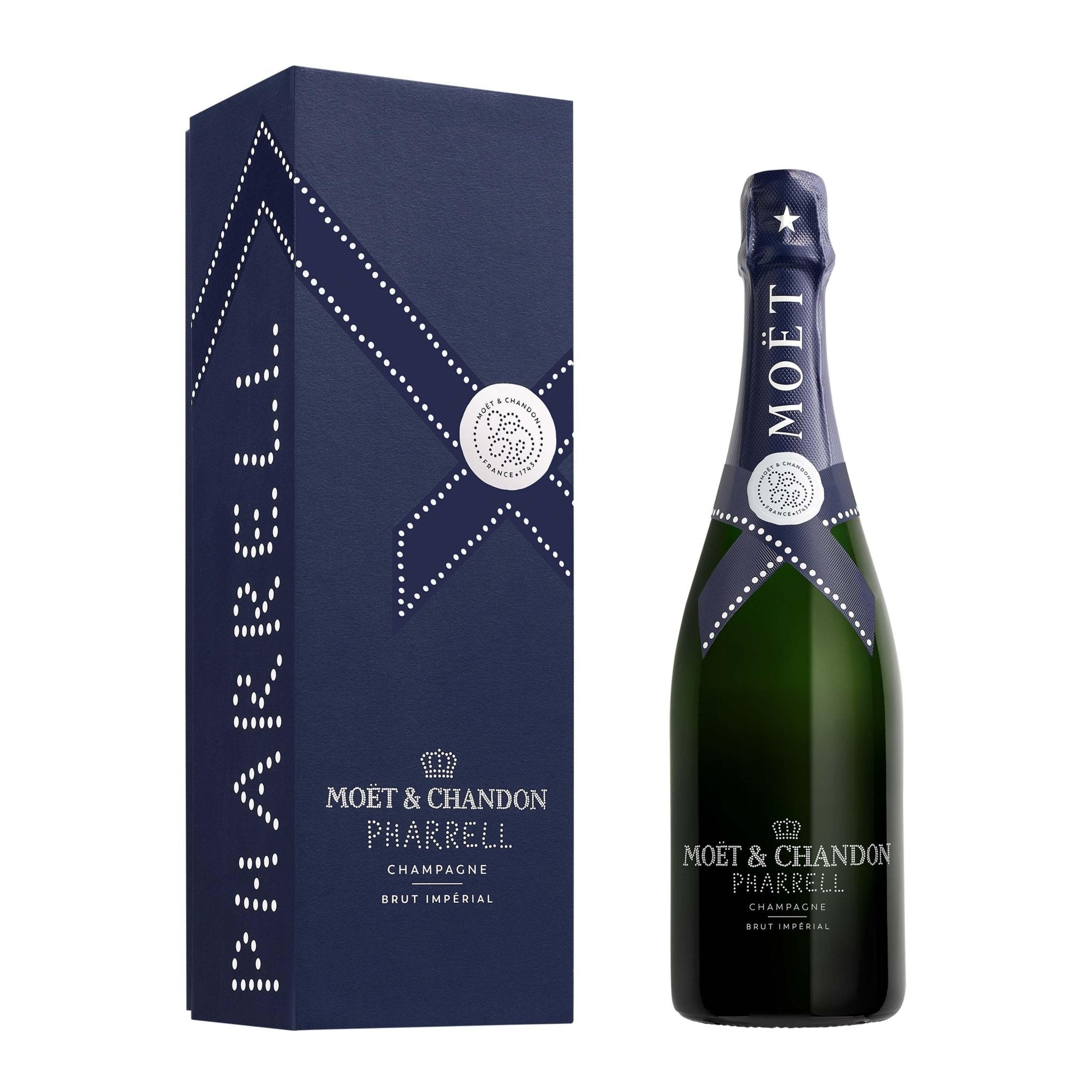 Moët & Chandon Moët & Chandon x Pharrell Williams Limited Edition Brut Impérial 75 cl. i gaveæske - PremiumBottles