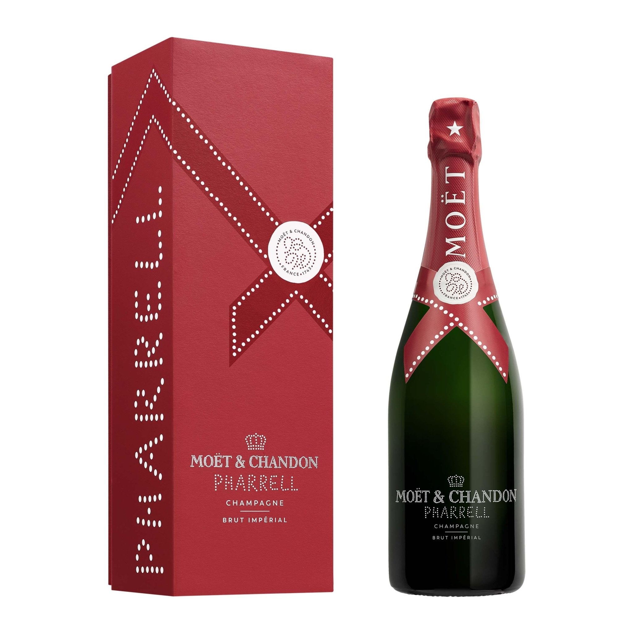 Moët & Chandon Moët & Chandon x Pharrell Williams Limited Edition Brut Impérial 75 cl. i gaveæske - PremiumBottles